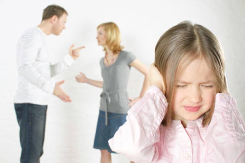Ребенок не хочет слышать ссору родителей
